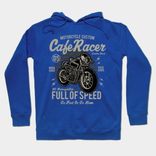 Caferacer Cafe Racer Full Of Speed Hoodie